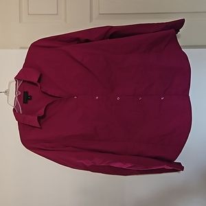 Womens Button Up Long Sleeve Shirt